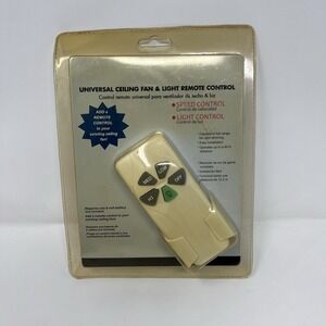 Universal Ceiling Fan & Light Remote‎ Control RC-103W NEW NIB